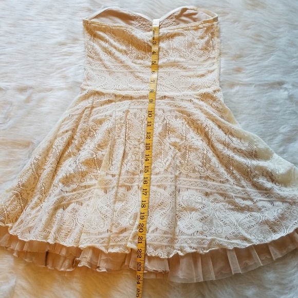 🎉Flash Sale🎉 Free People strapless dress white - Picture 6 of 7